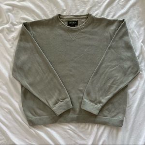 VINTAGE SAGE GREEN OVERSIZED SWEATER
